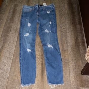 Womens Hollister High Rise Super Skinny Jeans Size 9S